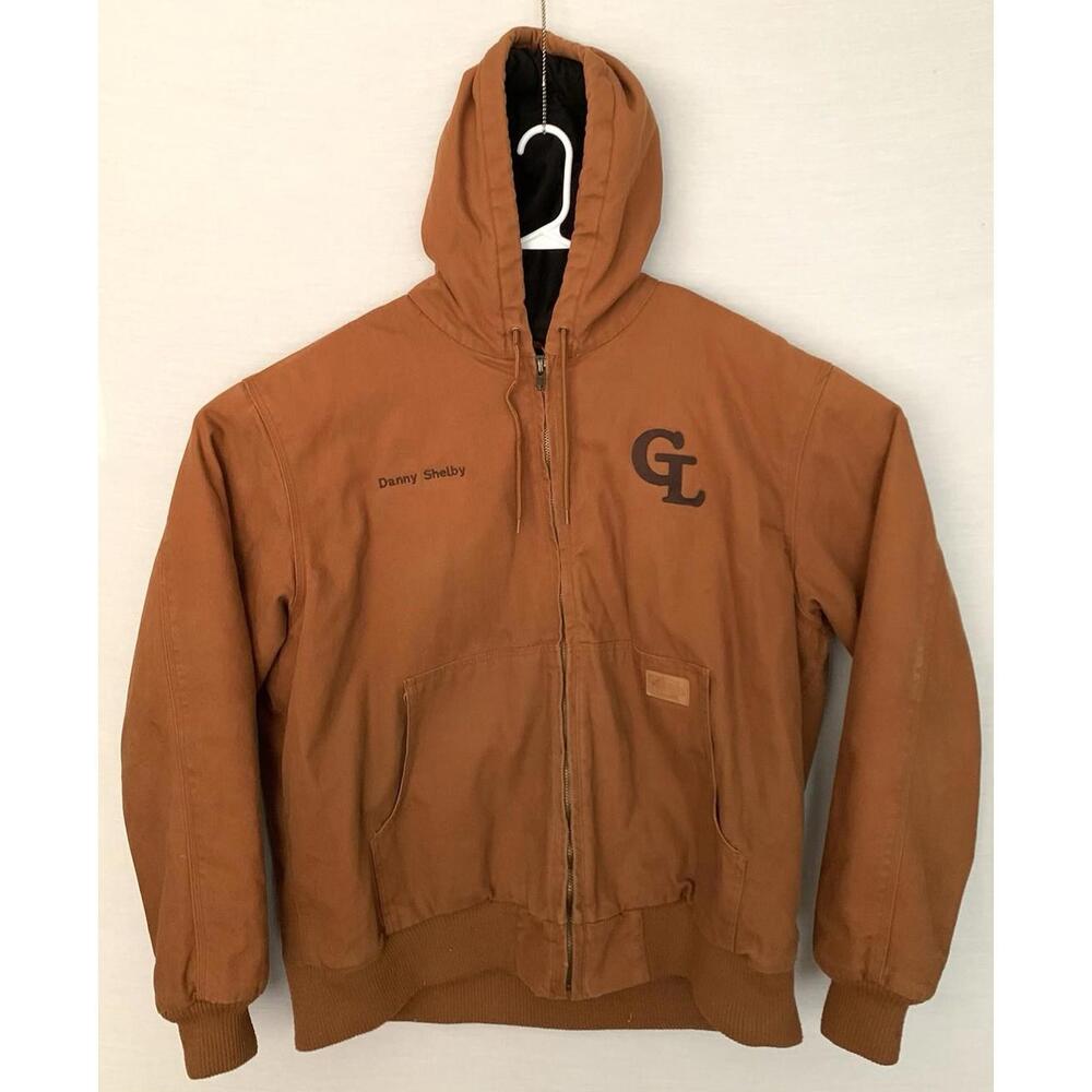 Men's Guide Gear Field Tested Brown Canvas 2XL Thinsulate Coat Jacket P97